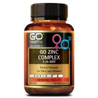 Quality and Sell Go Healthy Go Zinc Complex 1-A-Day 60s