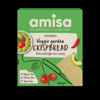 Quality and Sell Amisa Organic Crispbread Veggie Garden 100g