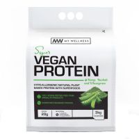 Quality and Sell My Wellness Super Vegan Protein Unfalvoured 3kg