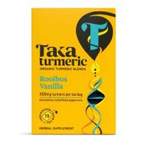 Quality and Sell Taka Turmeric Organic Rooibos Vanilla Teabags 15s