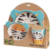 Quality and Sell First for Kids Dinner Set Zebra