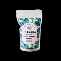 Quality and Sell uBanana Dried Banana Chunks Sulphur Free 100g