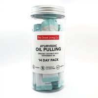 Quality and Sell The Great Living Co Ayurvedic 14 Day Organic Coconut Oil Pulling Kit Peppermint