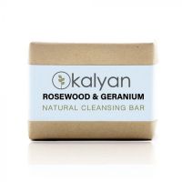 Quality and Sell Kalyan Botanicals Rosewood & Geranium Cleansing Bar 100g