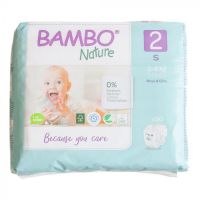 Quality and Sell Bambo Nature Mini 3-6kg Disposable Nappy Size 2 30s