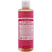 Quality and Sell Dr Bronner - Pure Castile Liquid Soap Rose 237ml