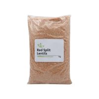 Quality and Sell Wellness Bulk Red Split Lentils 1kg