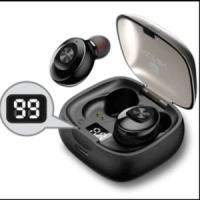 Wireless Bluetooth Ultra Earpods With 300mah Digital Display