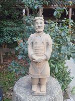 Terracotta warriors are  on sale  in China