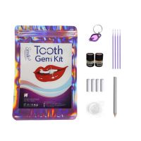 Diy Tooth Gem Material Kit Light Cure Adhesive 37% Etchant Blue Gel Composite Kit