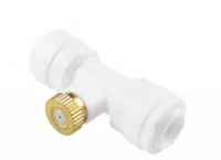 High Pressure 3/16â�² â�² Threaded T Connectors Misting Nozzles For Outdoor Cooling System