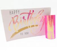 Self-adhesive Holographic Iridescent Vinyl Roll