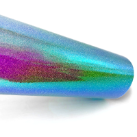 Self-adhesive Opal Holographic Galaxy Vinyl Sheet