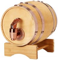 Solid wood Wine Beer Wooden Barrel for Capacity 3L 5L 10L