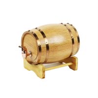 High Quality Wooden Storage Bucket Customized Oak Wood Wine Beer Whisky Storage Barrel For Capacity 1L 3L 5L 10L