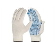 Gloves of the 10th class (4 threads) with PVC economy
