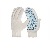 Class 10 gloves (5 threads) with PVC wave