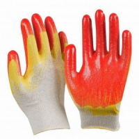 Gloves with 2nd latex pouring