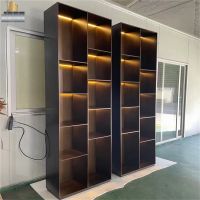High Quality Titanium Gold Stainless Steel Cabinets