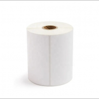 Compatible Black on White Self Adhesive Thermal Paper Label Roll for Zebra Printer