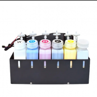 DTF printer 250ml ink tank stirring and circulation CISS L1800 modified dtf white ink circulation system