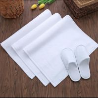 Cotton Bathroom Bath Foot Print Floor Washing Towel Foot Pad Towel In The Bathroom