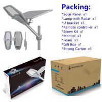 Separate Outdoor Solar Street Led Light High Brightness 100W 200W 300W 400W IP65 Led Solar Street Light