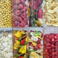 Hot Sale Bulk Freeze Dried Banana Kiwi Fruit Fig Red Date Apple Strawberry Freeze Dried Mixed Fruits Blend Fruits