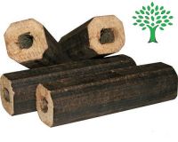 Fuel briquettes from wood sawdust  RUF  and Pini Kay