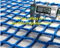 High quality polyester material knotless/ knitted fall protection sports safety net