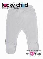 Lucky Child Sweater Footed Baby Pants Pure Cotton