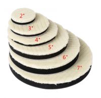 Pressed Industrial Wool Felt For Polishing Round Shape Wool Felt Polishing Wheel