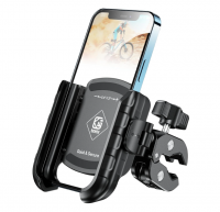 PSM8S. Motorcycle mobile phone bracket, bicycle mobile phone bracket, does not block the mobile phone camera, bicycle mobile phone bracket holder is suitable for 0.5-1.75 inches (about 1.3-4.5 cm) handle, adjustable ATV / UTV scooter handle mobile phone b