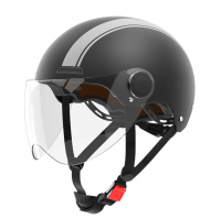 PSEH10(B200). Retro fashion electric car safety helmet. Suitable for mopeds, electric bicycles, scooters, roller skating and other cycling outdoor sports.