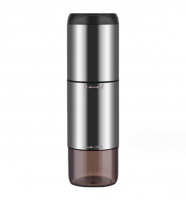 PSMDJ-666. Wireless charging coffee grinder (800 mAh lithium capacity, non-segment fine tuning, strong power, coffee bean capacity 12g, 25 cups / time, mini car, home, travel, outdoor coffee bean grinding)