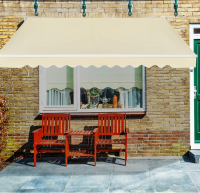 Outdoor Sun Shade Manual Used Retractable Awning