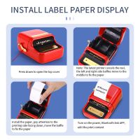 Niimbot New Design Portable Mini Phone Shipping Wireless Thermal Label Rolls Printer