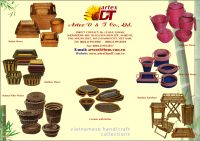 HANDICRAFTS : RATTAN, BAMBOO. PRESSED BAMBOO, LACQUER, SEAGRASS...