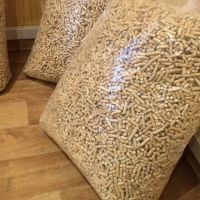Wood Pellets , in bags of 15 kg, Thickness: 8-10mm