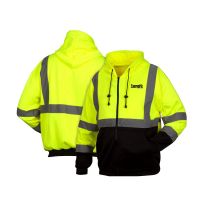 Winter Bomber Security Waterproof Work Road Traffic Hi Vis Airport Bottom High Visibility Reflect