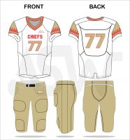 Custom design American Football uniform 2022