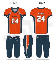 Sublimation Unisex American Football Uniform Set