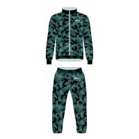 OEM Custom Sport Men Winter Sublimated Printing Football Jacket Shirt Wear Jersey Set Soccer Training Tracksuit