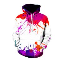 Dye Sublimation 100% Polyester Quick Dry Men Hoodies