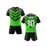 Sublimated Rugby Jerseys &amp; Shorts Soccer Uniforms for men