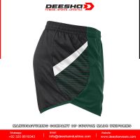 top quality custom made sublimated track shorts youth