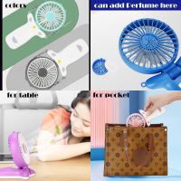 Desk Top Portable Mini Fan With US Rechargeable Battery for Home Office School Gifts Camping Table