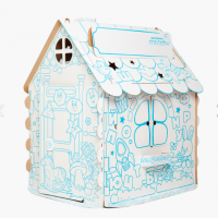 Cardboard house &quot;Hommik numbers, letters, learning&quot;