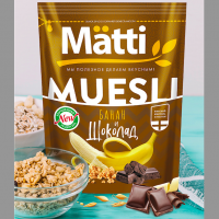 Matti Muesli With Banana And Chocolate