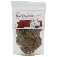 Selling Wellness Flax Crackers Tomato & Olive 90g